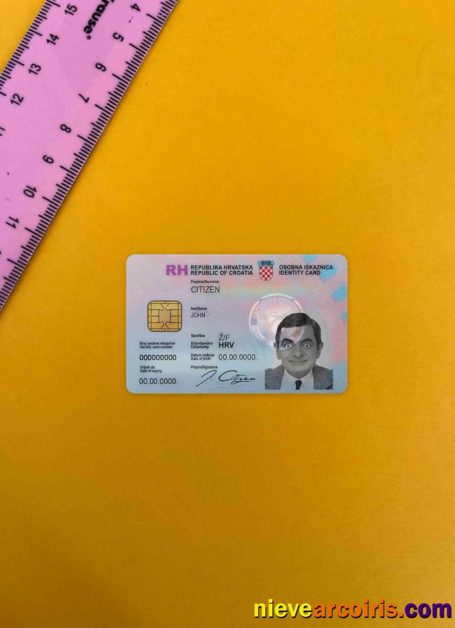 Croatia ID photolook